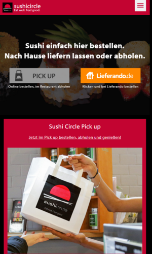 Mobilversion „Sushi Circle Gastronomie GmbH” von numero2