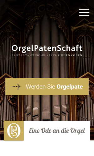 Mobilversion „Orgel­Paten­Schaft Edenkoben” von numero2