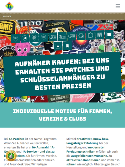 Tablet-Darstellung „1A Patch” von numero2
