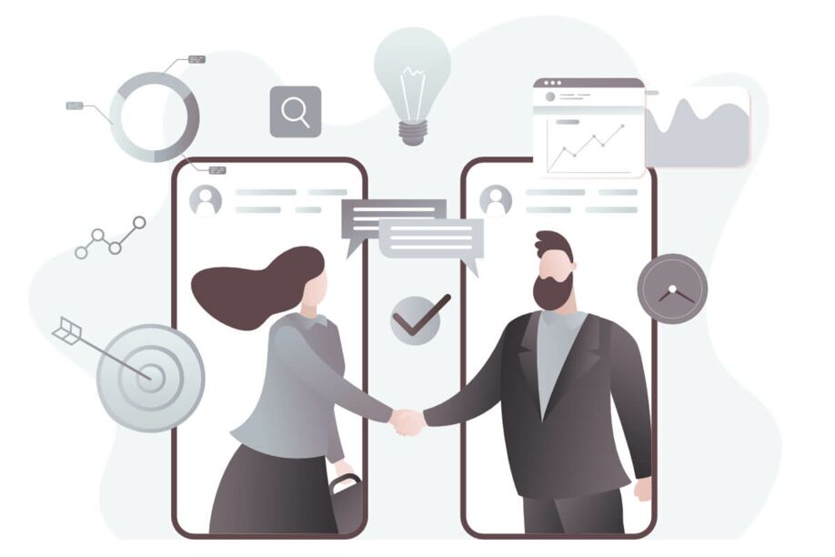 B2B Partnerschaft mit numero2 - Vertrauen von Anfang an.