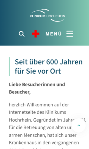 Mobilversion „Klinikum Hochrhein” von numero2