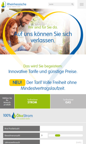 Mobilversion „Rheinhessische Energie- und Wasser­versorgungs-GmbH” von numero2