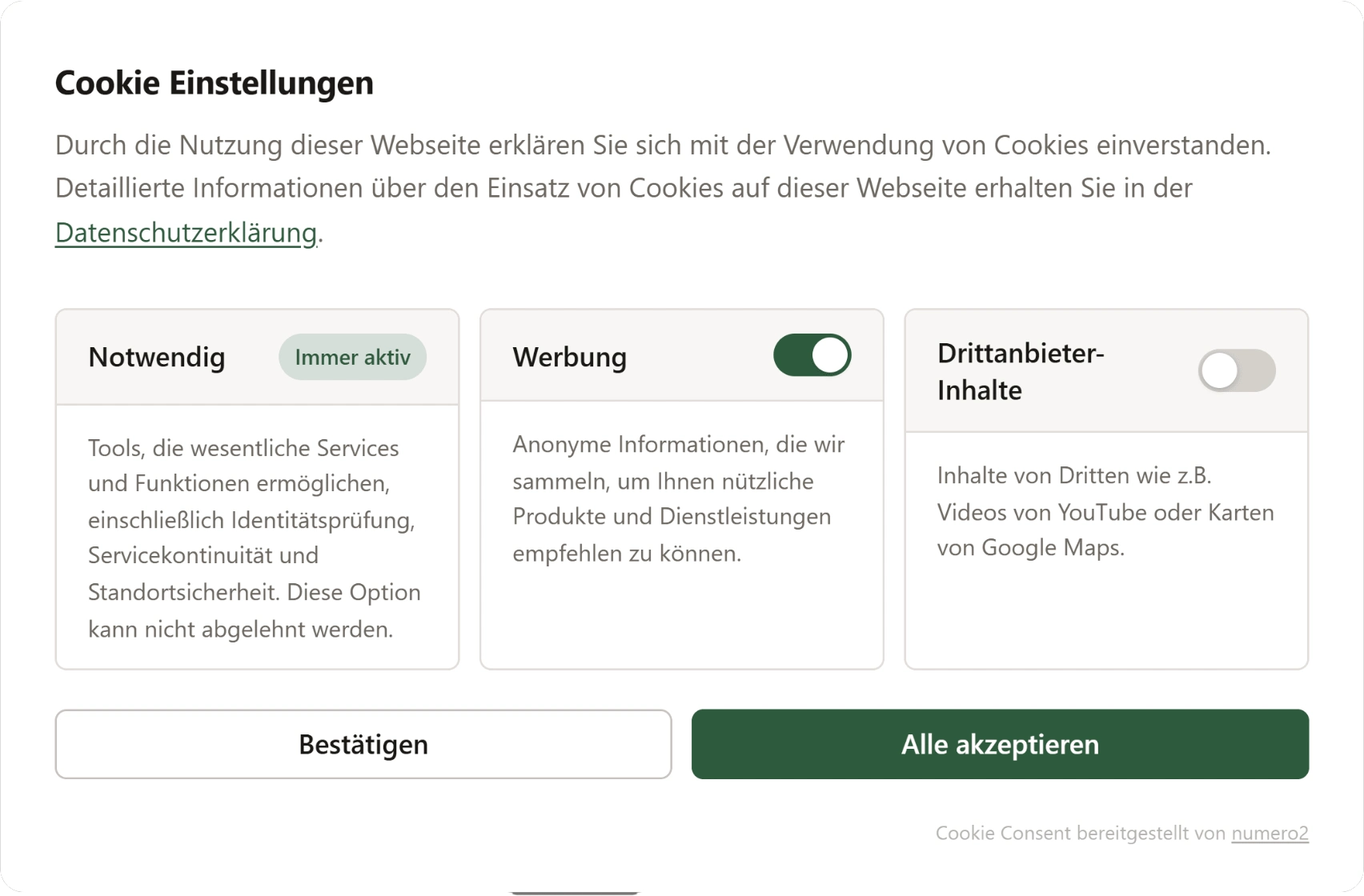Contao Cookie Consent - über 2.000 Installationen